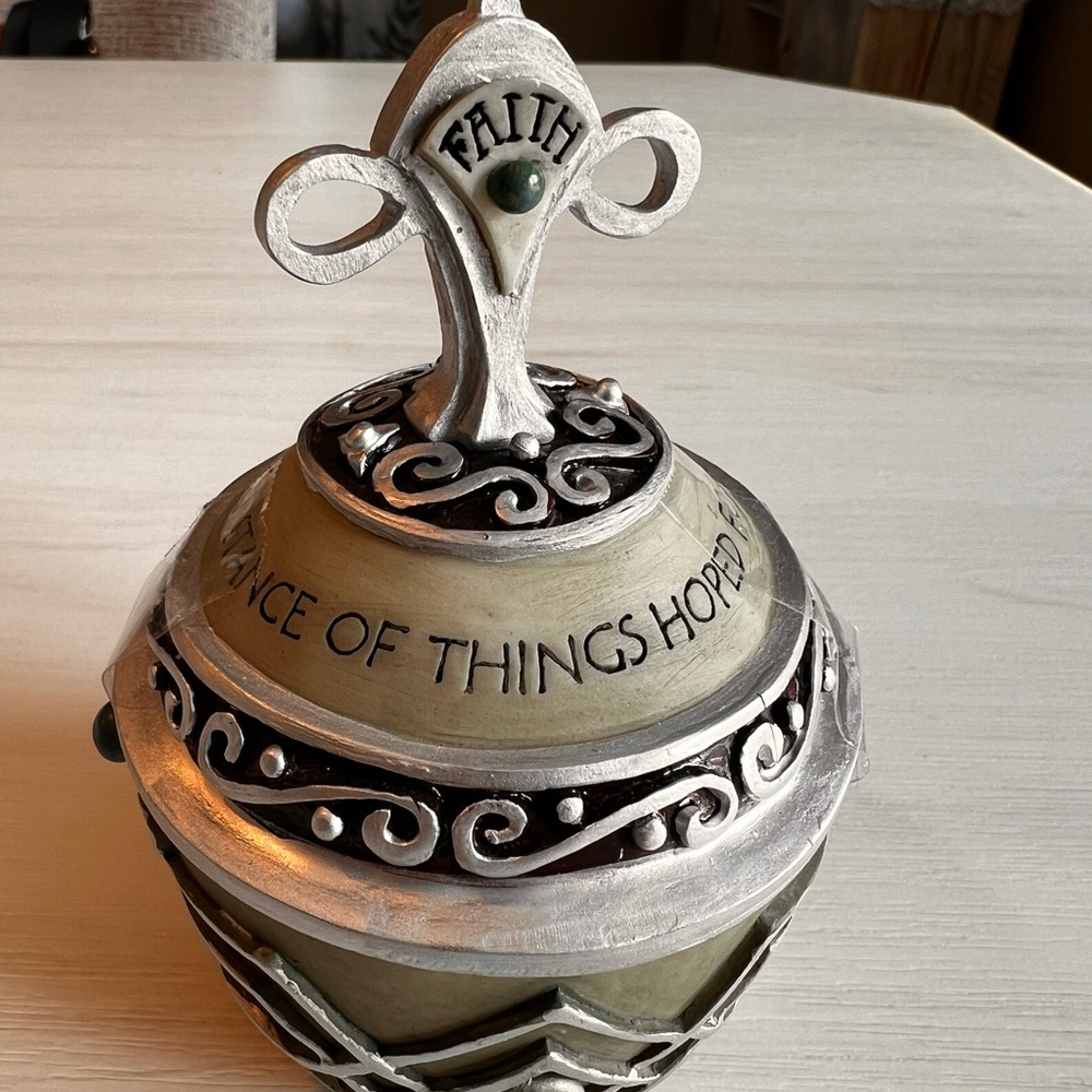 Spiritual‎ Harvest Faith Prayer Box with Lid Trinket Box Hebrews 11:1